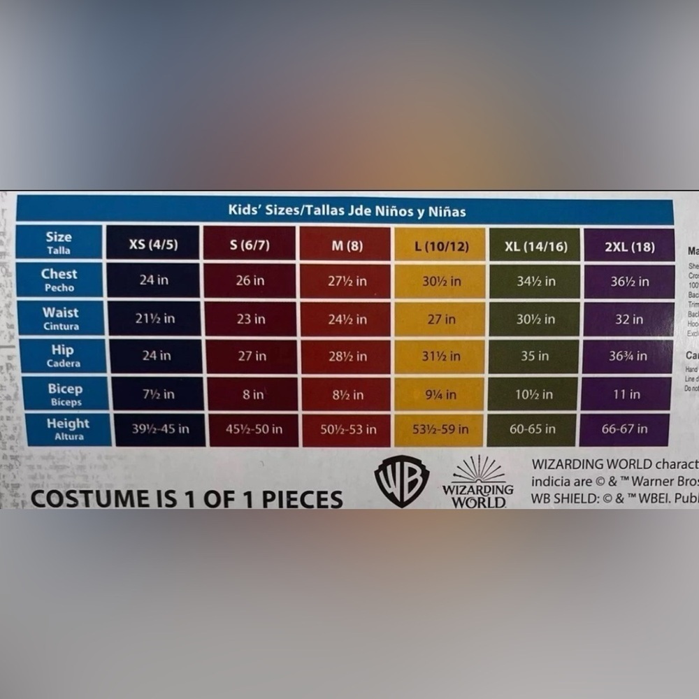 Harry Potter Kids' costume robe - Black - Picture 10 of 10
